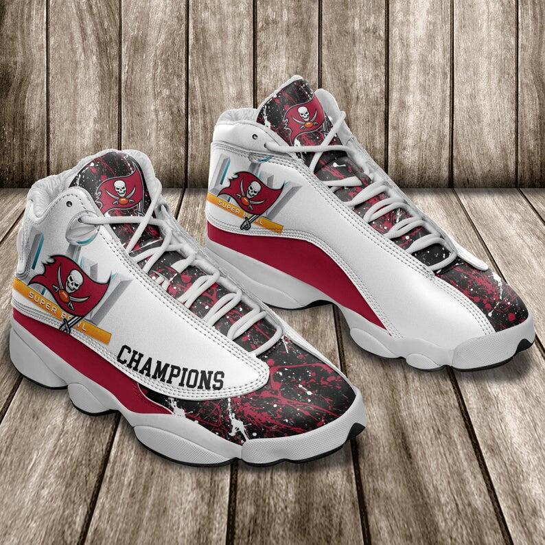 Men's Tampa Bay Buccaneers Limited Edition JD13 Sneakers 003